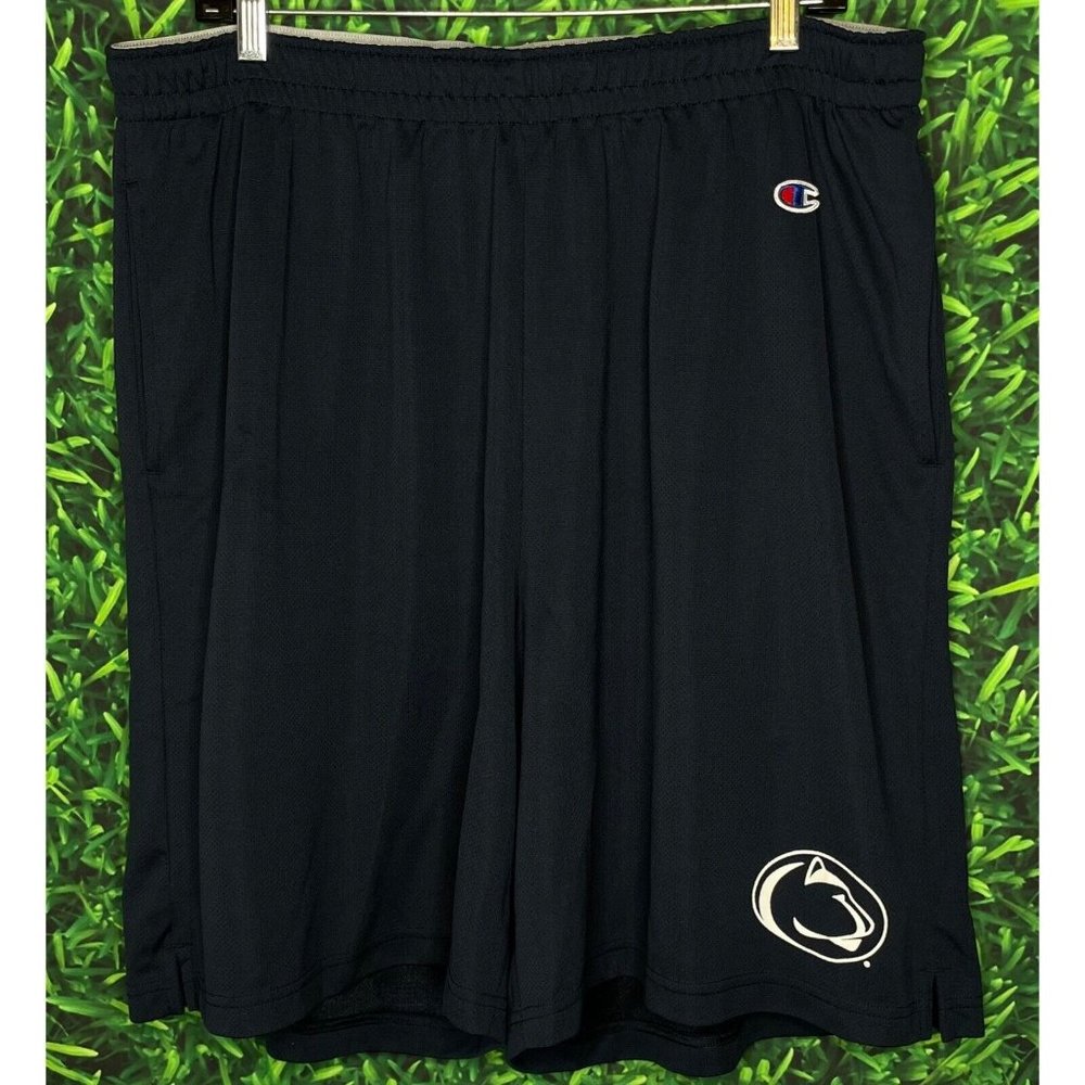 Penn State University Nittany Lions PSU Champion Mens Blue 2XL Basketball Shorts
